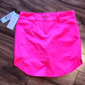 NWT Adidas hot pink skirt. Size 6.